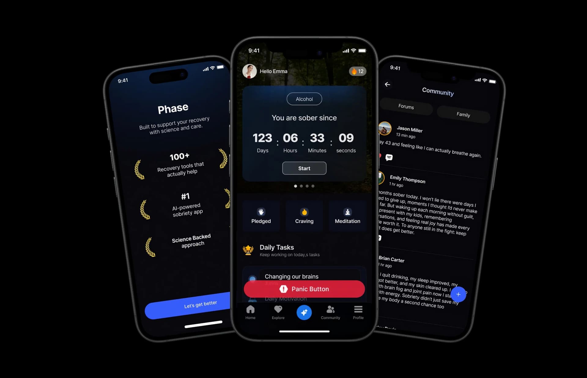 TryPhase App Screenshot